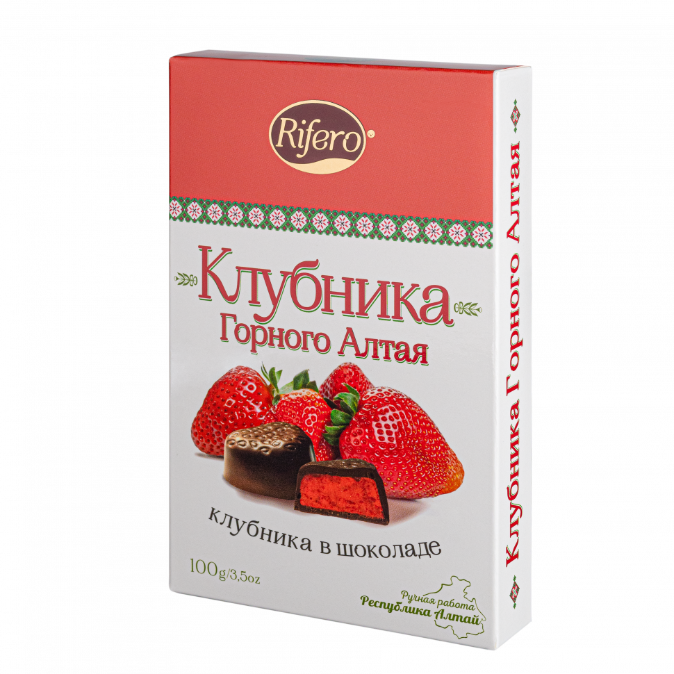  Риф и ко Конфеты "КЛУБНИКА Горного Алтая" 100г        в Амурске