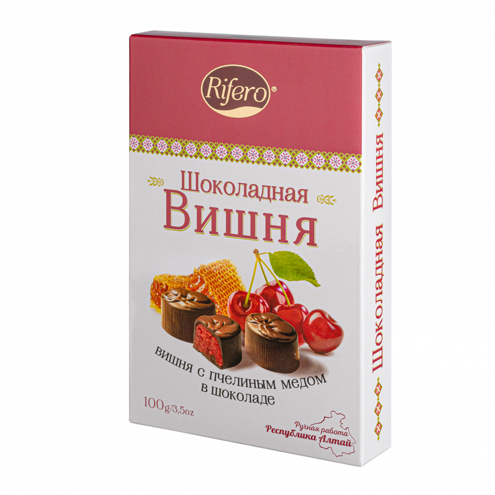  Риф и ко Конфеты "Шоколадная ВИШНЯ" 100г  в Амурске