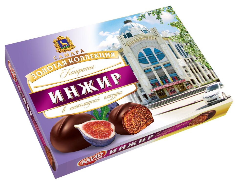  КФ МИР Инжир в шоколадной глазури 160г в Амурске